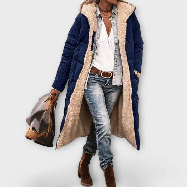 TARTANO - Cappotto invernale foderato e avvolgente