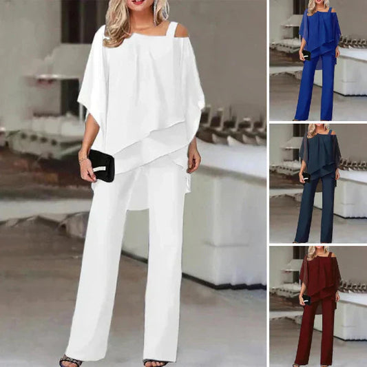 BEATRICE - Completo elegante due pezzi in vari colori