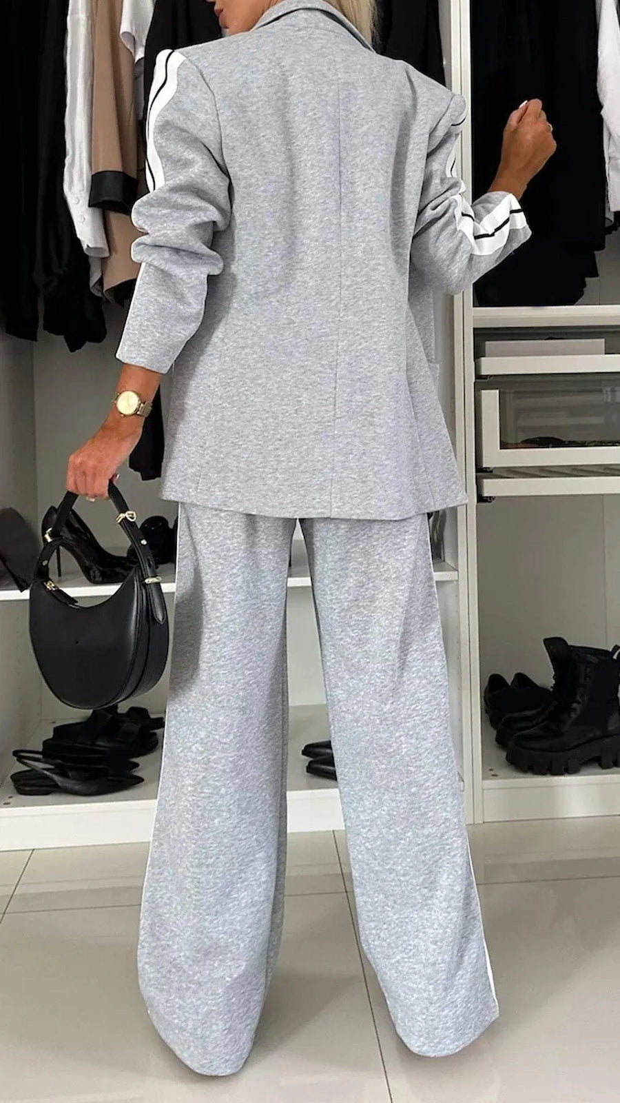 MALTIGNANO - Set due pezzi in completo sartoriale multicolore