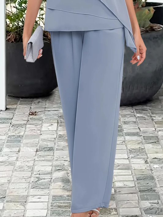BEATRICE - Set elegante blu navy