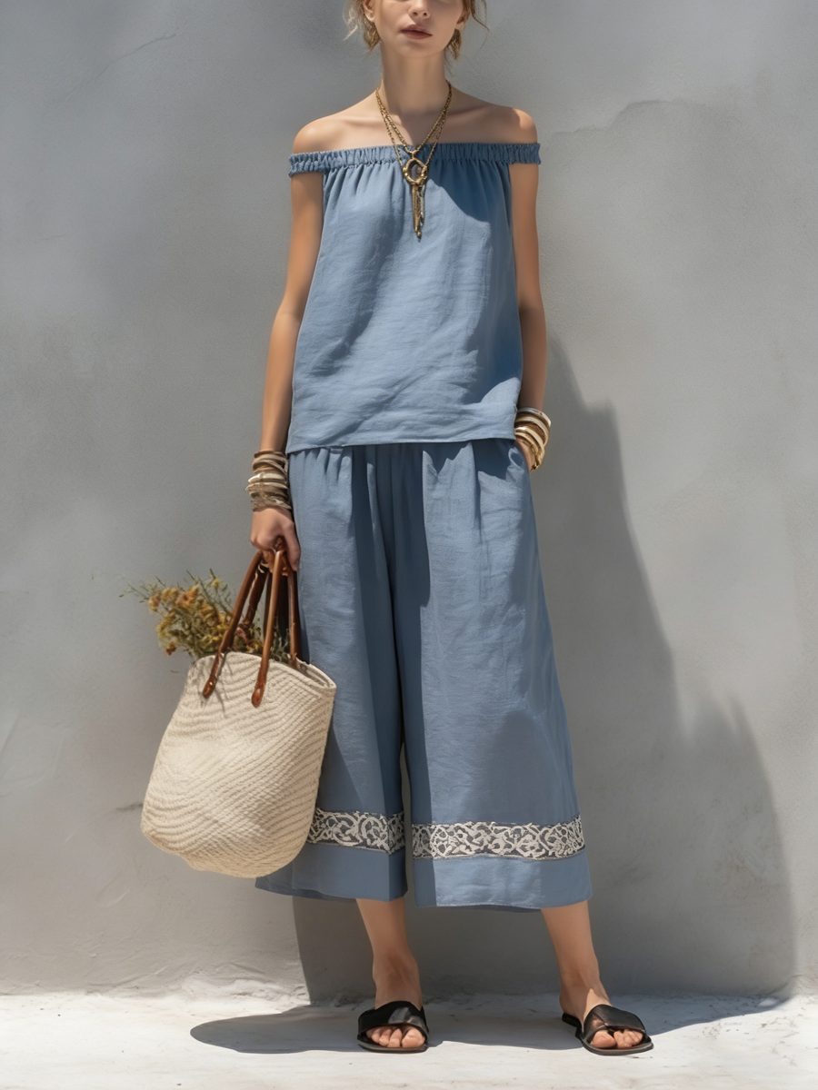 TIANA - Completo estivo in cotone