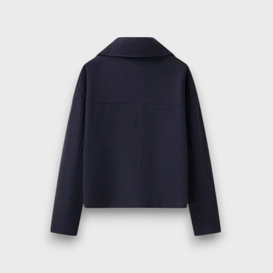 AGUGLIANO - Pinalle – Cappotto corto con colletto a revers