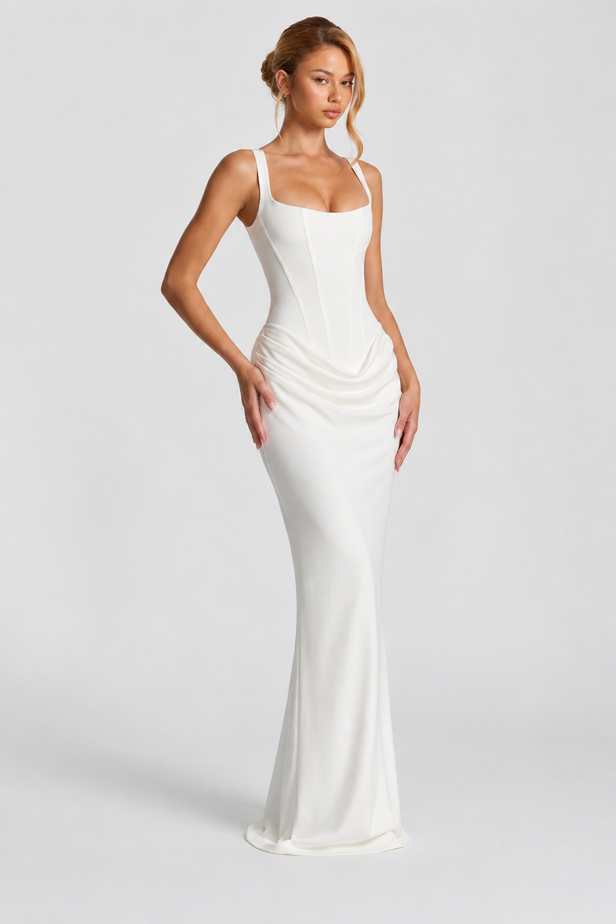 GIULIA - Abito Maxi con Corsetto