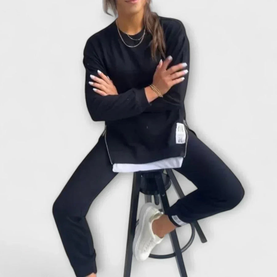 GIULIA - Completo casual morbido in sei colori