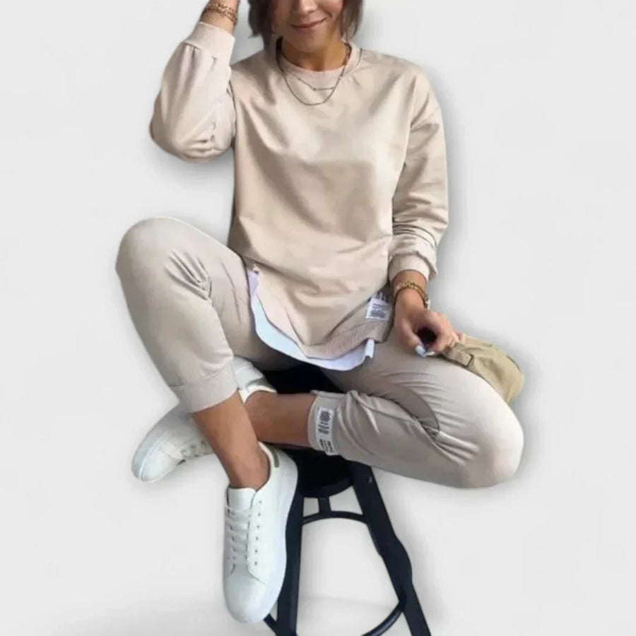 GIULIA - Completo casual morbido in sei colori