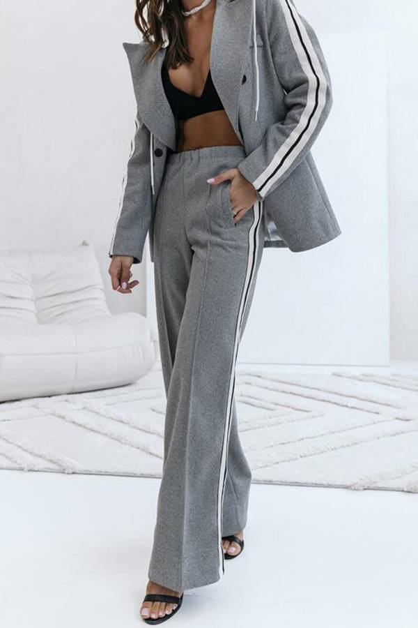 NOVARA - Pantaloni Sportivi Ash Patchwork con Tasche