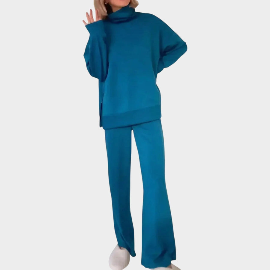 LUCA - Set casual con collo alto multicolore