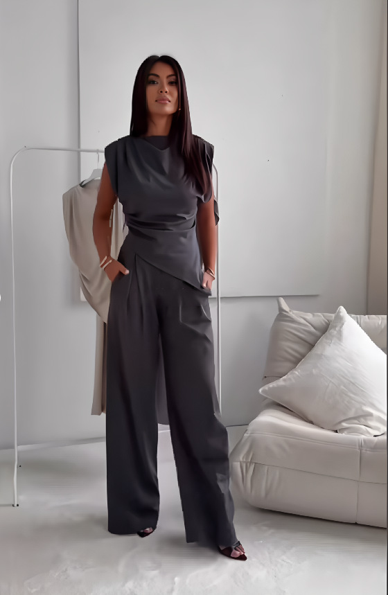 SOLENNE - Set Casual Elegante Multicolore
