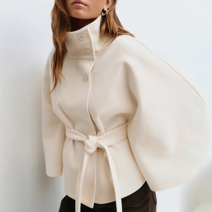 BIENO - Cappotto elegante dalla texture calda