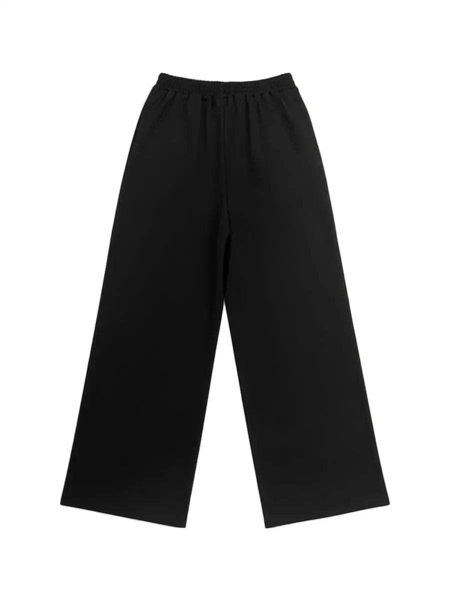 Pantaloni • Maglia fluida • Fascia decorativa laterale ✨