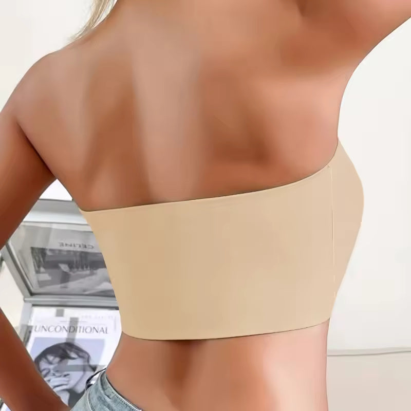 NERINA - Set reggiseno senza spalline nero o beige