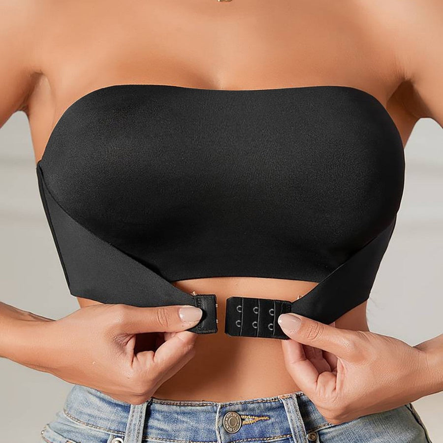 NERINA - Set reggiseno senza spalline nero o beige