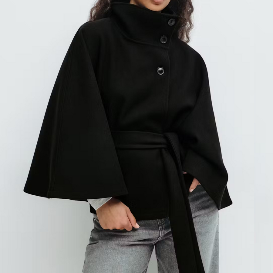 BIENO - Cappotto elegante dalla texture calda