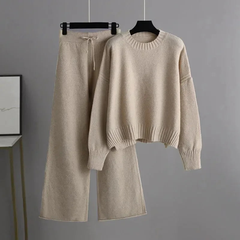 CAMILLA - Completo due pezzi in maglia confortevole