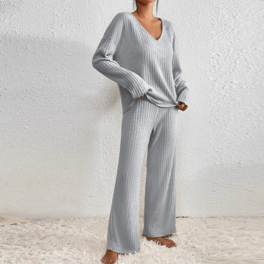 LUCIA - Completo 2 Pezzi Lounge a Gamba Ampia