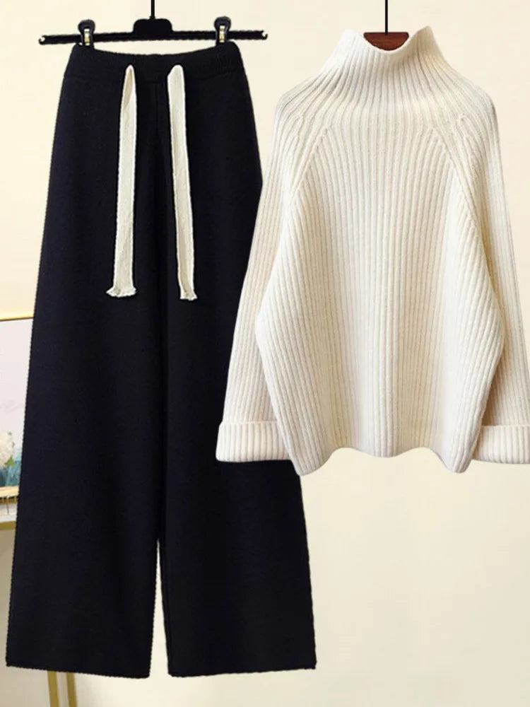 GIULIA - Completo in maglia autunno inverno dai toni chic