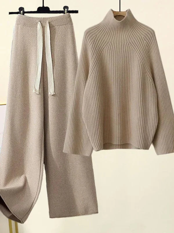 GIULIA - Completo in maglia autunno inverno dai toni chic