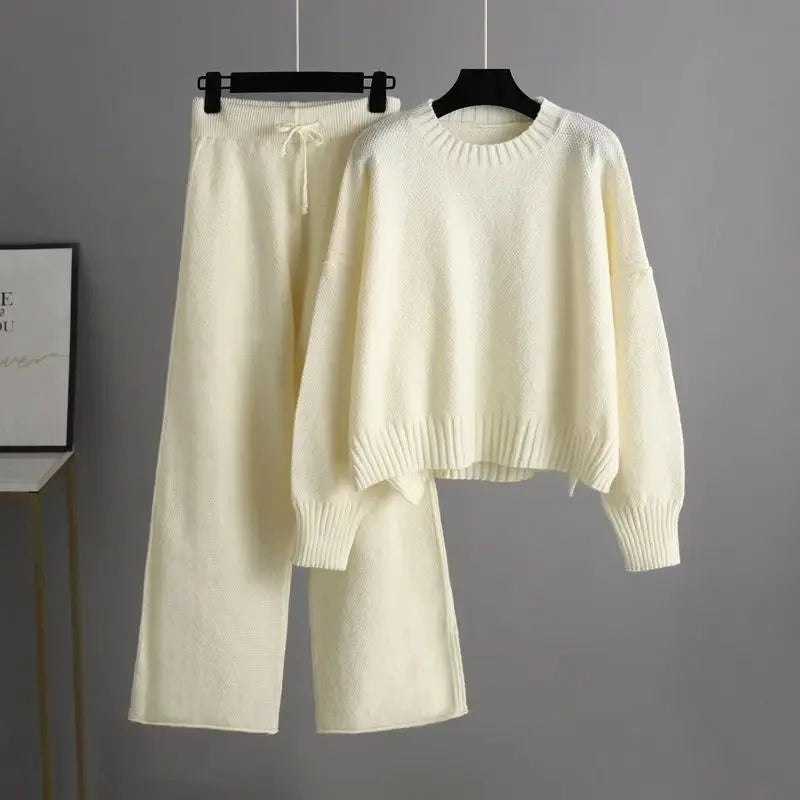 CAMILLA - Completo due pezzi in maglia confortevole