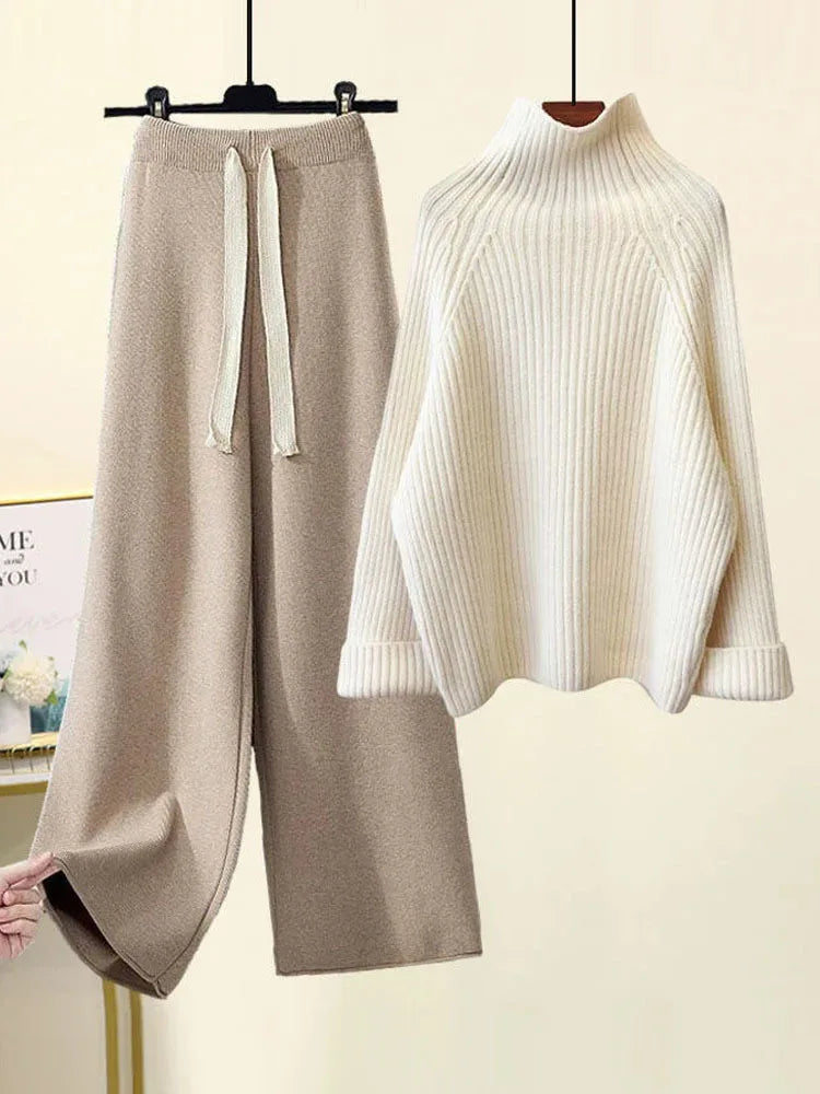 GIULIA - Completo in maglia autunno inverno dai toni chic
