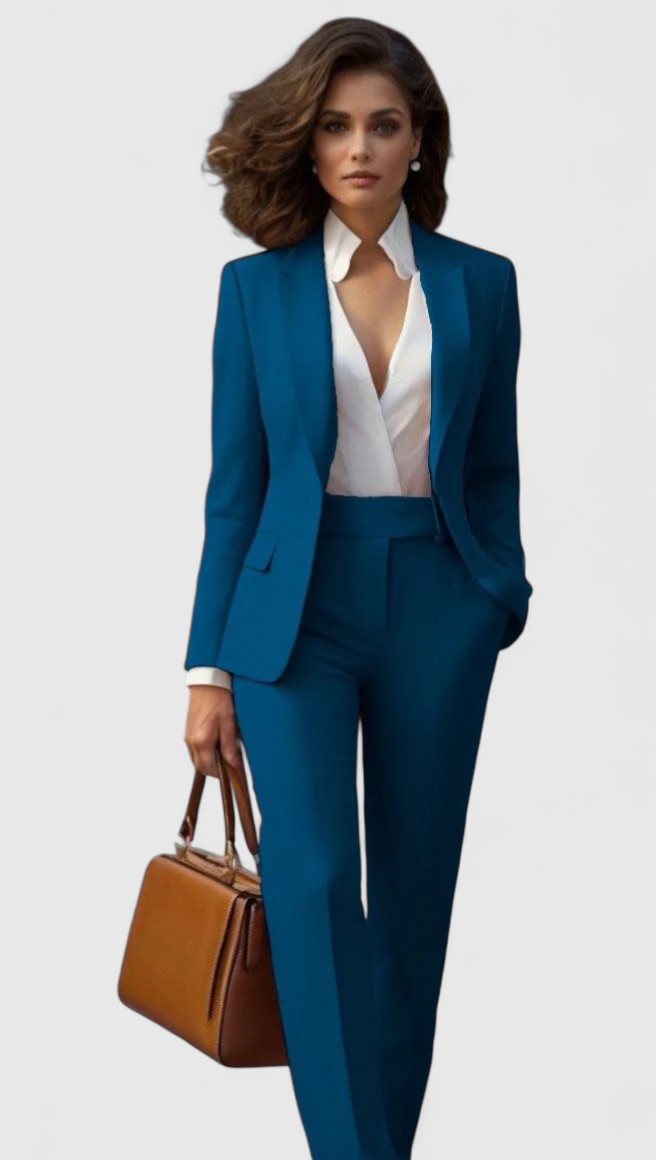 VALENTINA - Completo sartoriale elegante multicolore
