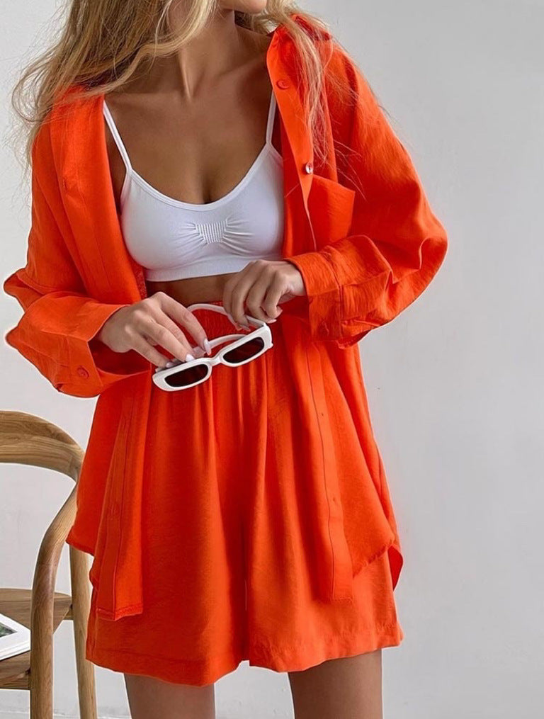 GIULIA - Set moda due pezzi multicolore elegante