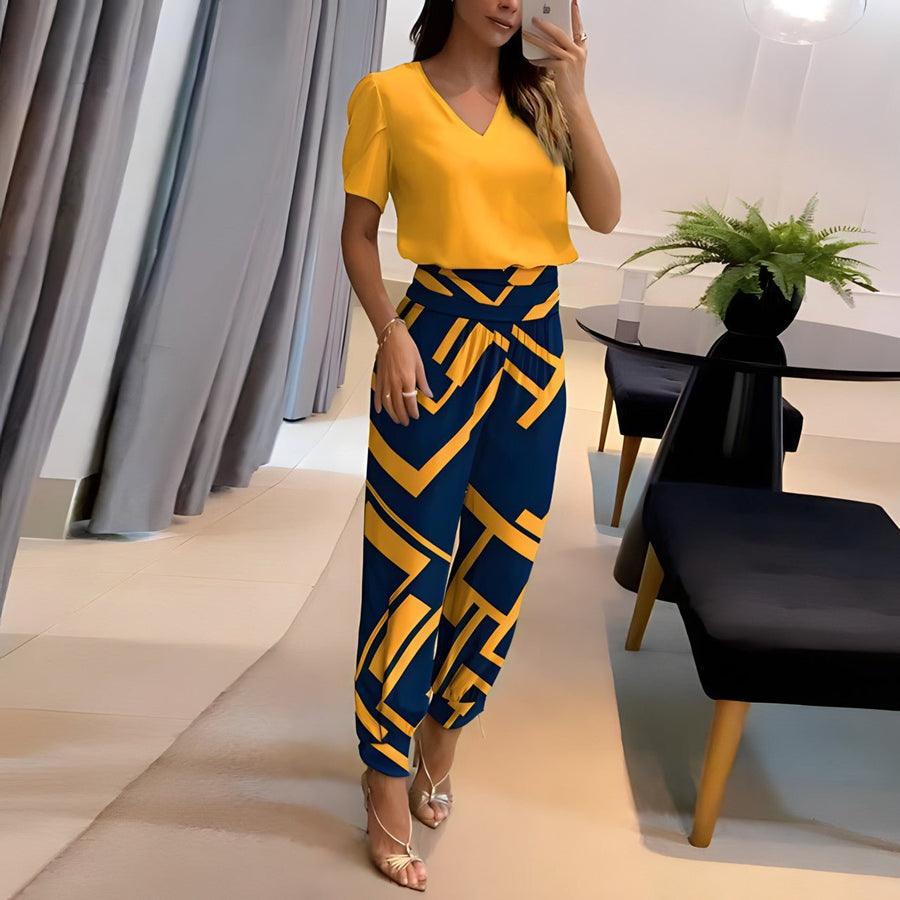 SOFIA - Ensemble moda chic multicolore