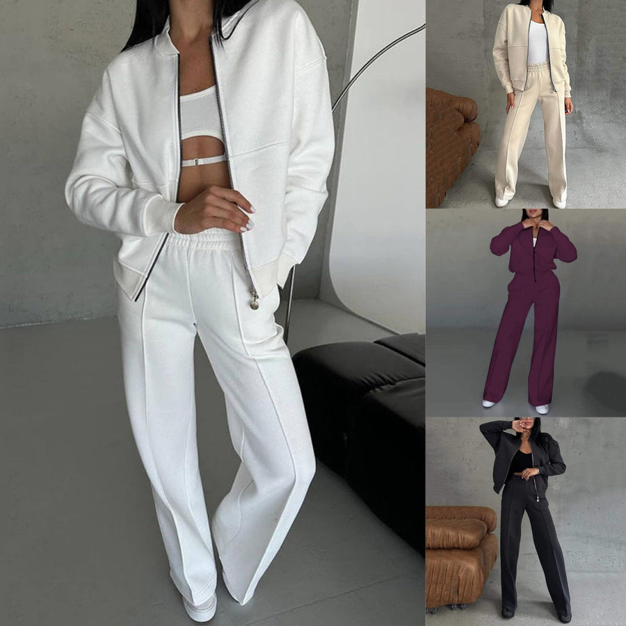 CHIARA - Set coordinato Harmony in tonalità beige, viola, bianco o nero