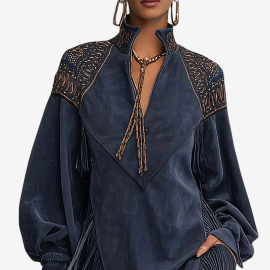 BEATRICE - Abito mini drappeggiato