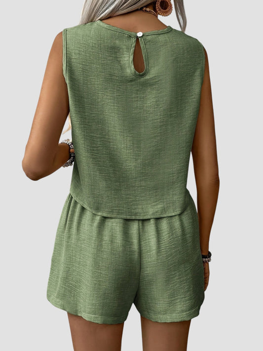 GIULIA - Coordinato moda in tonalità Khaki, Verde, Nero, Blu e Rosa
