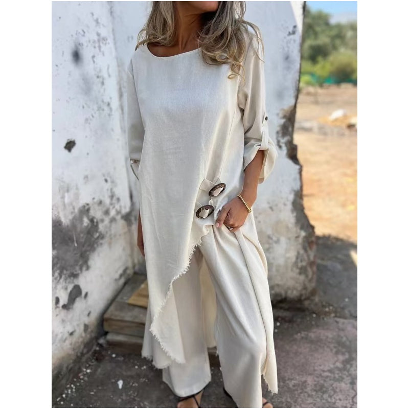 GIULIA - Completo due pezzi multicolore elegante