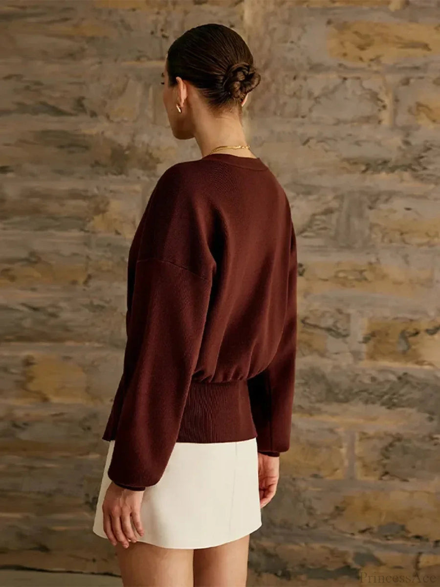 ZUBIENA - Cardigan slim fit con scollo a V