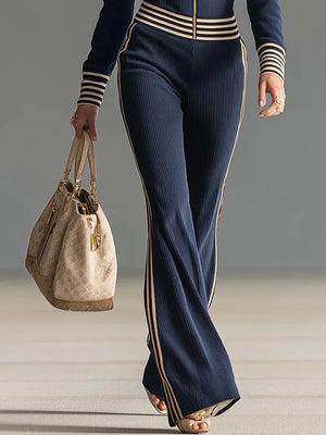 ARCISATE - Tuta Hoodie Blu Casual con Zip