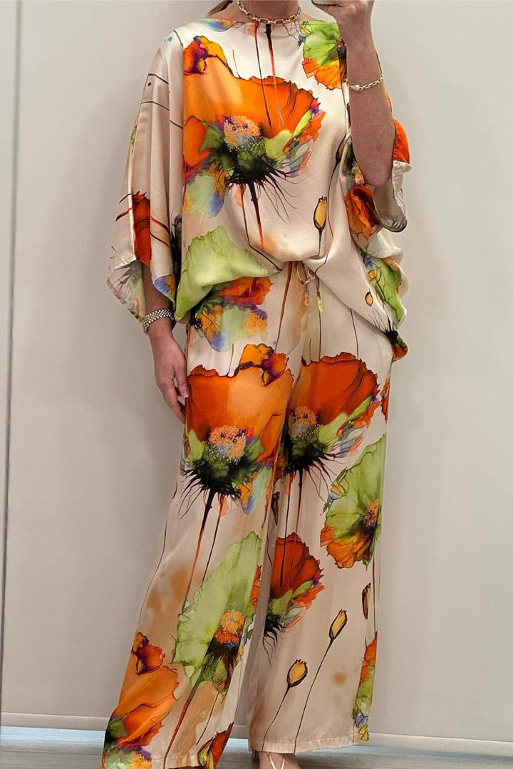 EMMA - Set Elegante Stampato Multicolore