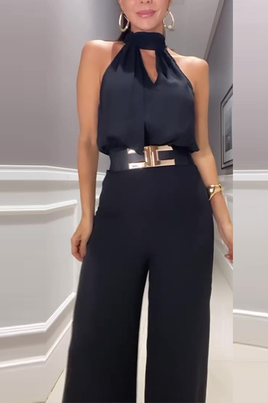 FENELLA - Completo due pezzi con scollo halter sexy