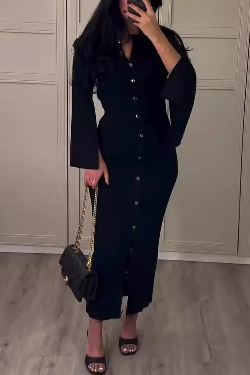 GIULIA - Completo nero a due pezzi elegante