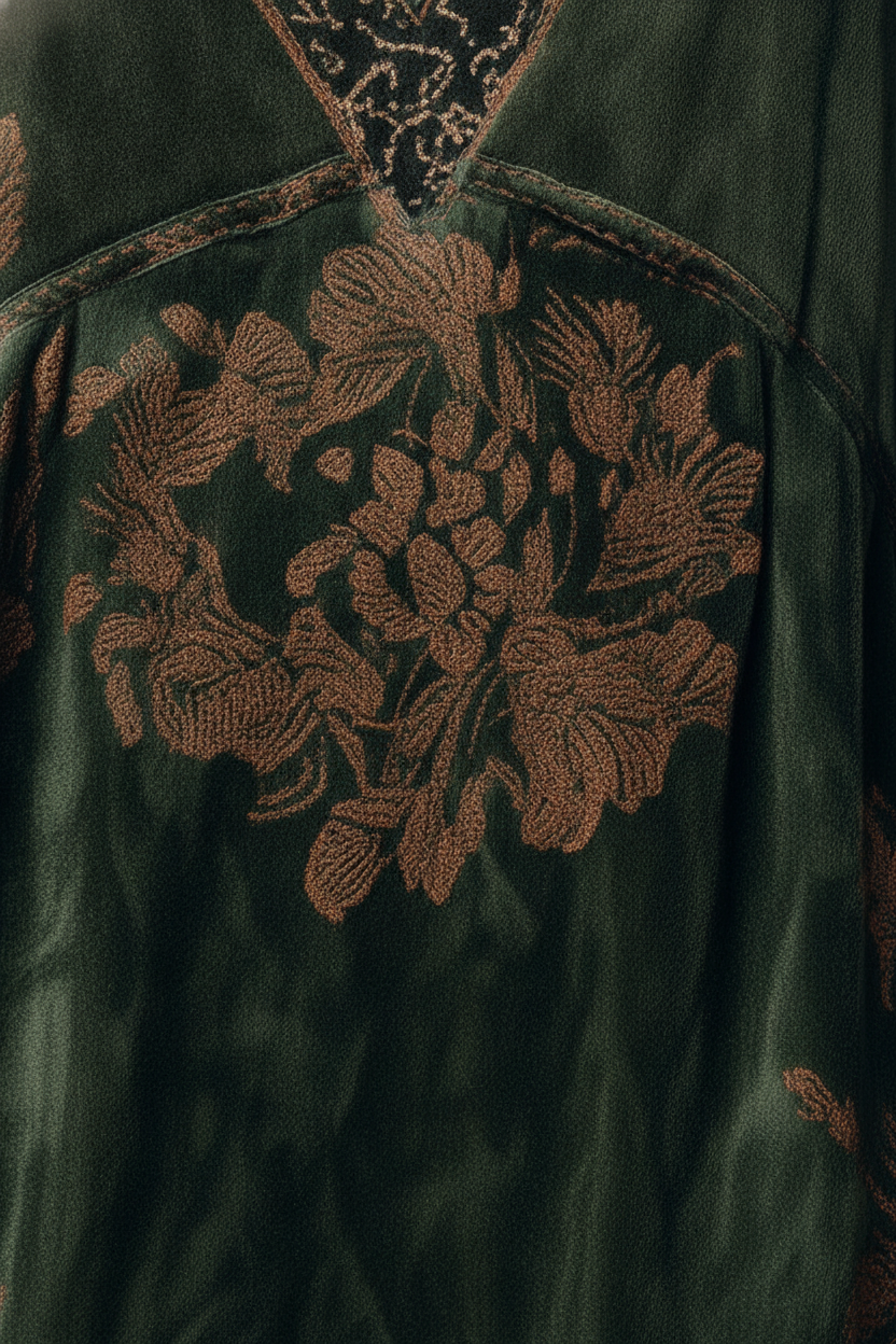 VERBENA - Abito lungo dal fascino vintage classico