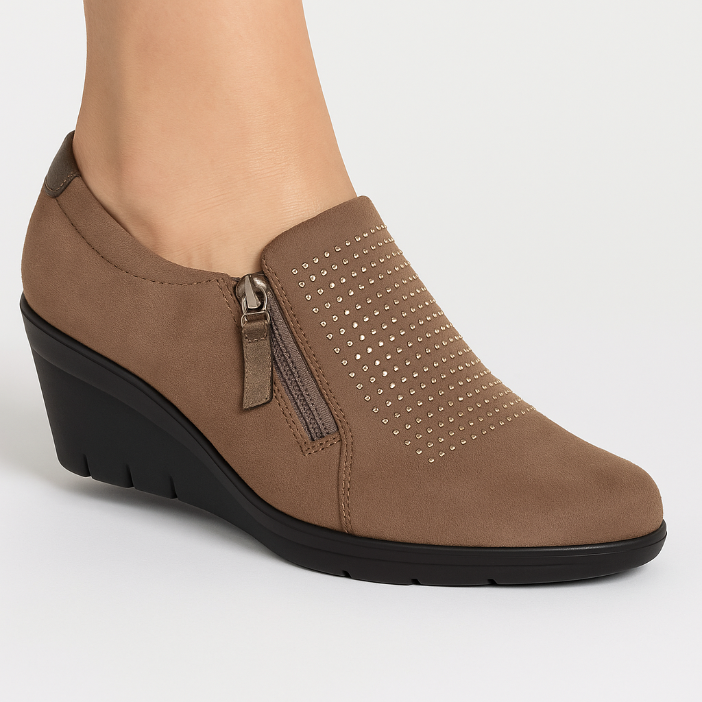 Danielle - Mocassino Comfort con zeppa
