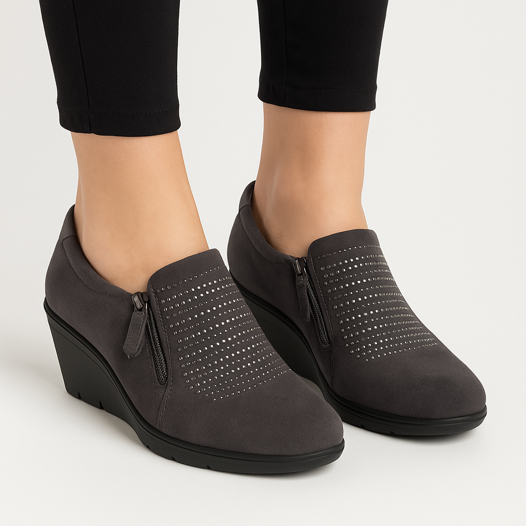 Danielle - Mocassino Comfort con zeppa