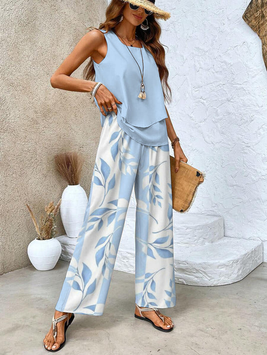 ULIA - Completo Estivo a Righe Multicolore elegante
