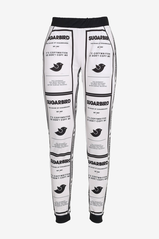 ERLI - Leggings bianchi Pangaea Sugarbird