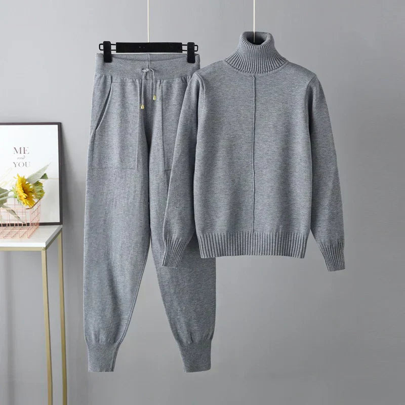 GIULIA - Completo in Maglia a Due Pezzi Multicolore