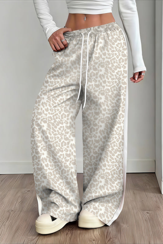 FARIGLIANO - Pantaloni Casual Animalier Leopardati Vari Colori