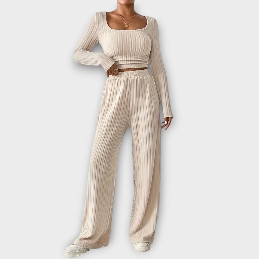 SOFIA - Set beige, grigio e oliva