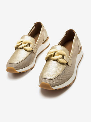 MARTINA - Sneakers dorate