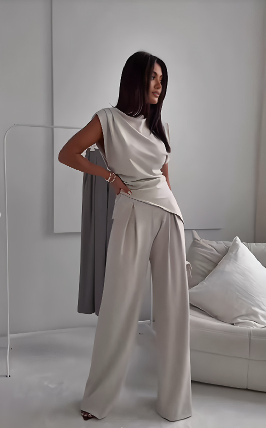 SOLENNE - Set Casual Elegante Multicolore
