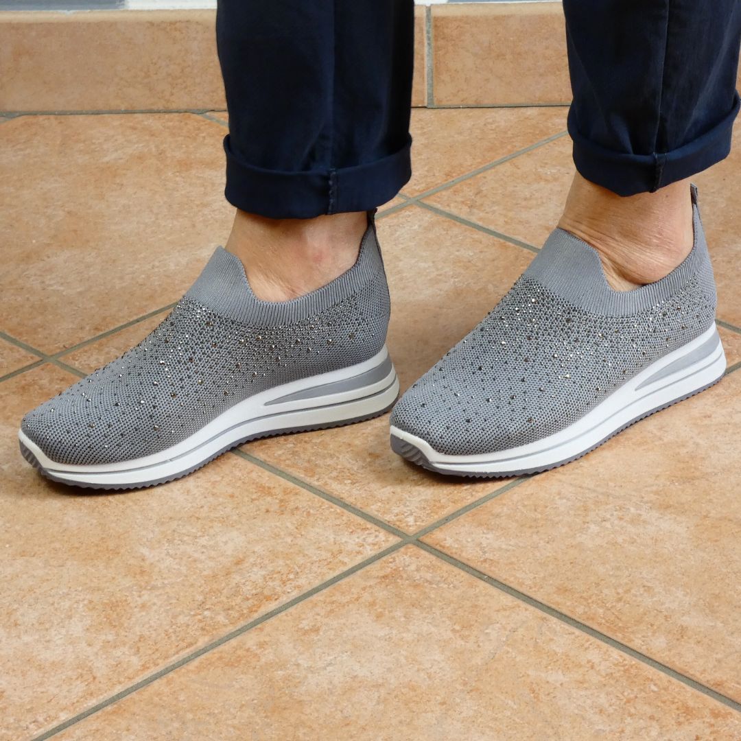 Silvia - Sneakers con Strass