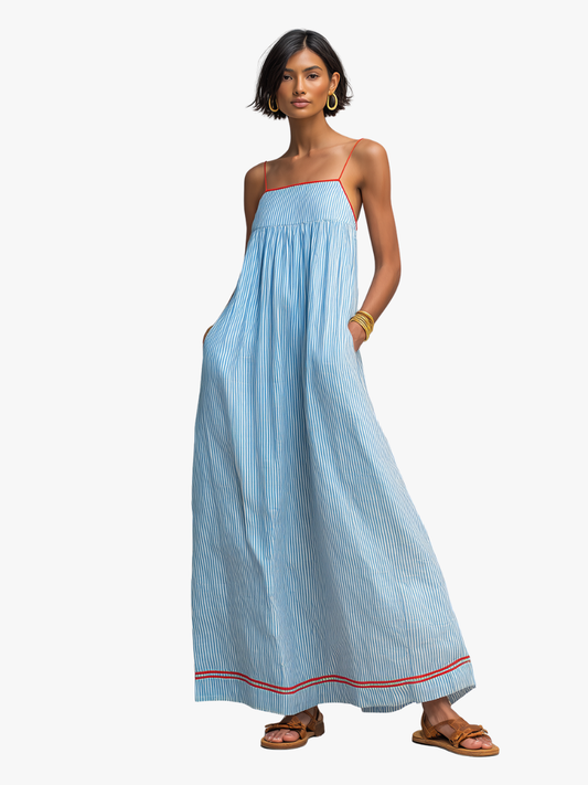 GIULIA - Abito Drappeggiato Leggero