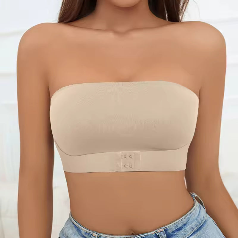 NERINA - Set reggiseno senza spalline nero o beige