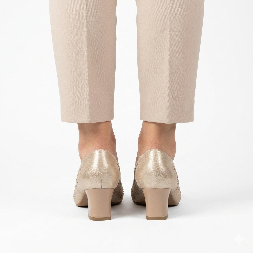 Callie - Mocassino comoda Donna con Tacco