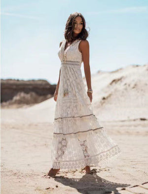 BEATRICE - Abito in Pizzo Bohémien